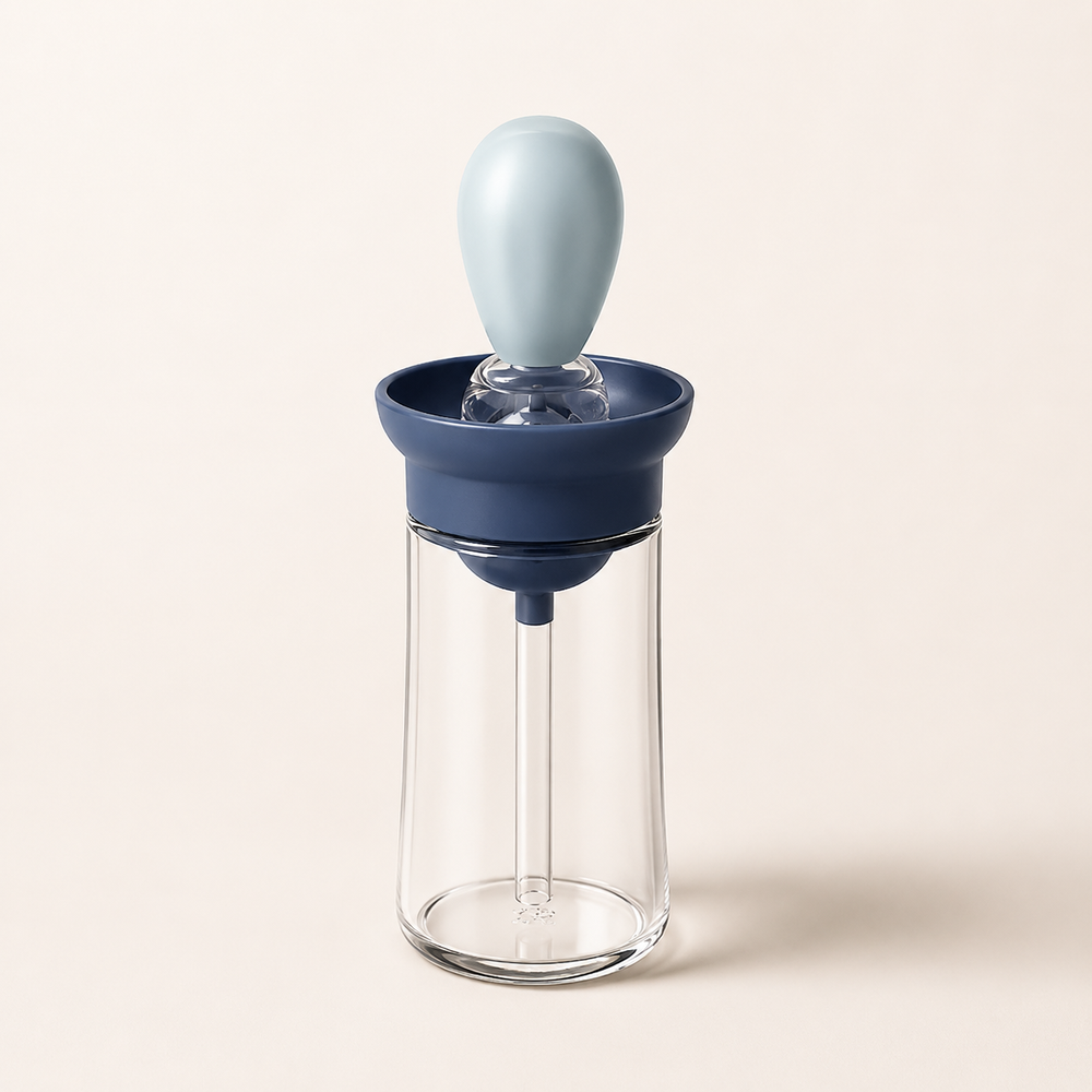 2-in-1 Oil Dispenser & Silicone Basting Brush